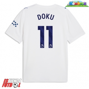 Manchester City Jeremy Doku #11 Tercera Equipación 2026-27 Manga Corta
